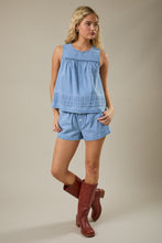 Load image into Gallery viewer, NEWEST ARRIVAL Relaxed Denim Shorts Set
