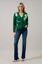 Load image into Gallery viewer, NEWEST ARRIVAL Green Golf Cardigan Sweater
