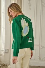 Load image into Gallery viewer, NEWEST ARRIVAL Green Golf Cardigan Sweater
