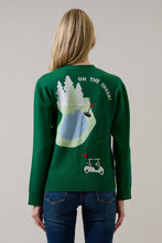 Load image into Gallery viewer, NEWEST ARRIVAL Green Golf Cardigan Sweater
