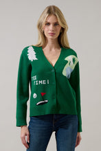 Load image into Gallery viewer, NEWEST ARRIVAL Green Golf Cardigan Sweater

