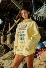 Load image into Gallery viewer, NEWEST ARRIVAL *PREORDER 3/30* Yellow Life is Good Mockneck
