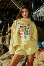 Load image into Gallery viewer, NEWEST ARRIVAL *PREORDER 3/30* Yellow Life is Good Mockneck
