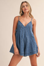 Load image into Gallery viewer, NEWEST ARRIVAL Denim Flare Romper
