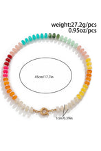 Load image into Gallery viewer, NEWEST ARRIVAL Multi Color Acrylic Beaded Necklace
