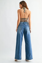 Load image into Gallery viewer, NEWEST ARRIVAL High Rise Loose Leg Denim Jeans
