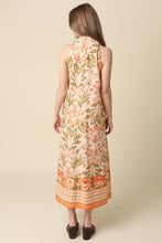 Load image into Gallery viewer, NEWEST ARRIVAL Botanical Collar Maxi Dress
