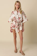Load image into Gallery viewer, NEWEST ARRIVAL *PREORDER 2/13* Natural Pink Waist Tie Romper
