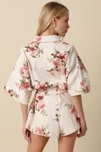 Load image into Gallery viewer, NEWEST ARRIVAL *PREORDER 2/13* Natural Pink Waist Tie Romper
