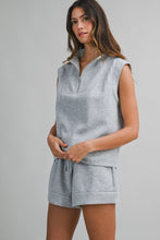 Load image into Gallery viewer, NEWEST ARRIVAL Gray Scuba Shorts Set
