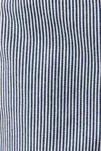 Load image into Gallery viewer, NEWEST ARRIVAL Navy/White Striped Denim Shorts
