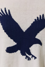 Load image into Gallery viewer, NEWEST ARRIVAL White Cropped Eagle Sweater
