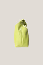 Load image into Gallery viewer, NEWEST ARRIVAL Lime Pleather Ruched Shoulder Bag
