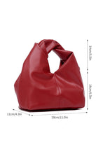 Load image into Gallery viewer, NEWEST ARRIVAL Lime Pleather Ruched Shoulder Bag
