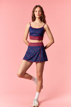 Load image into Gallery viewer, NEWEST ARRIVAL Navy/Red Polka Dot Athletic Skort Set
