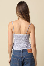 Load image into Gallery viewer, NEWEST ARRIVAL Denim Pinstriped Cami Top
