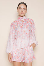 Load image into Gallery viewer, NEWEST ARRIVAL Pink Floral Button Front Shorts Set
