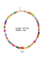 Load image into Gallery viewer, NEWEST ARRIVAL Colorful Stone Beaded Fish Choker
