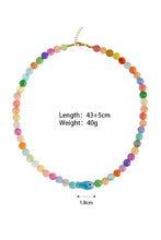Load image into Gallery viewer, NEWEST ARRIVAL Colorful Stone Beaded Fish Choker
