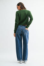 Load image into Gallery viewer, NEWEST ARRIVAL Denim Cuffed Barrel Jeans
