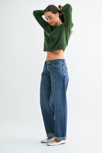 Load image into Gallery viewer, NEWEST ARRIVAL Denim Cuffed Barrel Jeans
