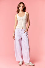 Load image into Gallery viewer, NEWEST ARRIVAL Pink Striped Barrel Jeans
