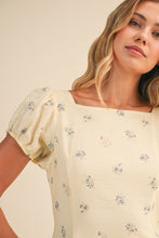 Load image into Gallery viewer, NEWEST ARRIVAL Butter Yellow Floral Open Back Midi Dress
