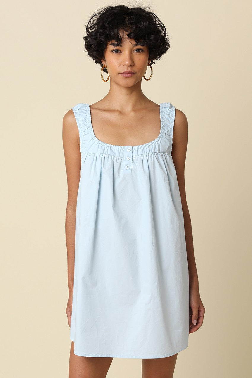 NEWEST ARRIVAL Baby Blue Swing Dress Five Points Boutique NEWEST ARRIVAL Baby Blue Swing Dress Five Points Boutique