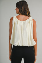 Load image into Gallery viewer, NEWEST ARRIVAL Cream Bubble Off Shoulder Top
