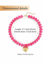 Load image into Gallery viewer, NEWEST ARRIVAL Gold Heart Beaded Necklaces
