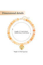 Load image into Gallery viewer, NEWEST ARRIVAL Gold Heart Beaded Necklaces
