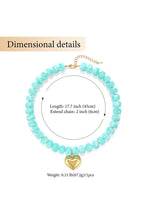 Load image into Gallery viewer, NEWEST ARRIVAL Gold Heart Beaded Necklaces
