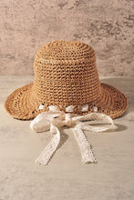 Load image into Gallery viewer, LAST ONE Straw Brim Bucket Hat
