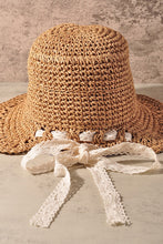 Load image into Gallery viewer, LAST ONE Straw Brim Bucket Hat
