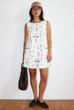 Load image into Gallery viewer, NEWEST ARRIVAL *PREORDER 6/20* Cream Golf Print Mini Dress
