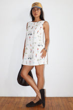 Load image into Gallery viewer, NEWEST ARRIVAL *PREORDER 6/20* Cream Golf Print Mini Dress
