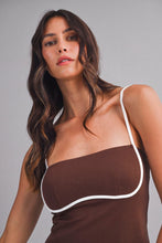 Load image into Gallery viewer, NEWEST ARRIVAL Brown Binding Athletic Dress
