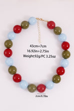 Load image into Gallery viewer, NEWEST ARRIVAL Blue/Red Combo Beaded Necklace
