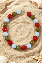 Load image into Gallery viewer, NEWEST ARRIVAL Blue/Red Combo Beaded Necklace

