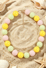Load image into Gallery viewer, NEWEST ARRIVAL Pink/Yellow Beaded Necklace
