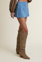Load image into Gallery viewer, NEWEST ARRIVAL Denim MIni Skirt
