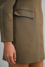 Load image into Gallery viewer, NEWEST ARRIVAL Mocha Brown Blazer Dress
