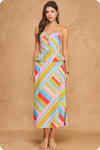 Load image into Gallery viewer, NEWEST ARRIVAL Vibrant Geometric Midi Skirt Set

