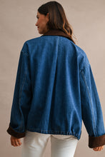 Load image into Gallery viewer, NEWEST ARRIVAL Denim Corduroy Snap Button Jacket
