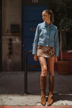 Load image into Gallery viewer, NEWEST ARRIVAL Denim Scallop Placket Peter Pan Jacket
