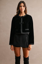 Load image into Gallery viewer, NEWEST ARRIVAL Black Front Slit Skort
