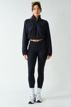 Load image into Gallery viewer, NEWEST ARRIVAL Black Sculpt Half Zip Pullover
