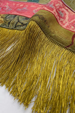 Load image into Gallery viewer, NEWEST ARRIVAL *PREORDER 9/3* Satin Tassel Fringe Crane Print Scarf
