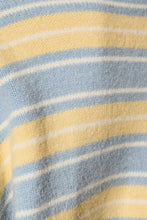 Load image into Gallery viewer, NEWEST ARRIVAL Yellow/Blue Striped Knit Cardigan

