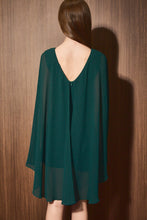 Load image into Gallery viewer, NEWEST ARRIVAL Forest Green Cape Romper
